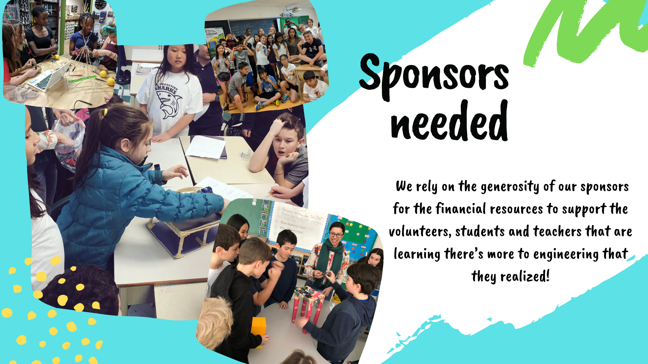 We need your help