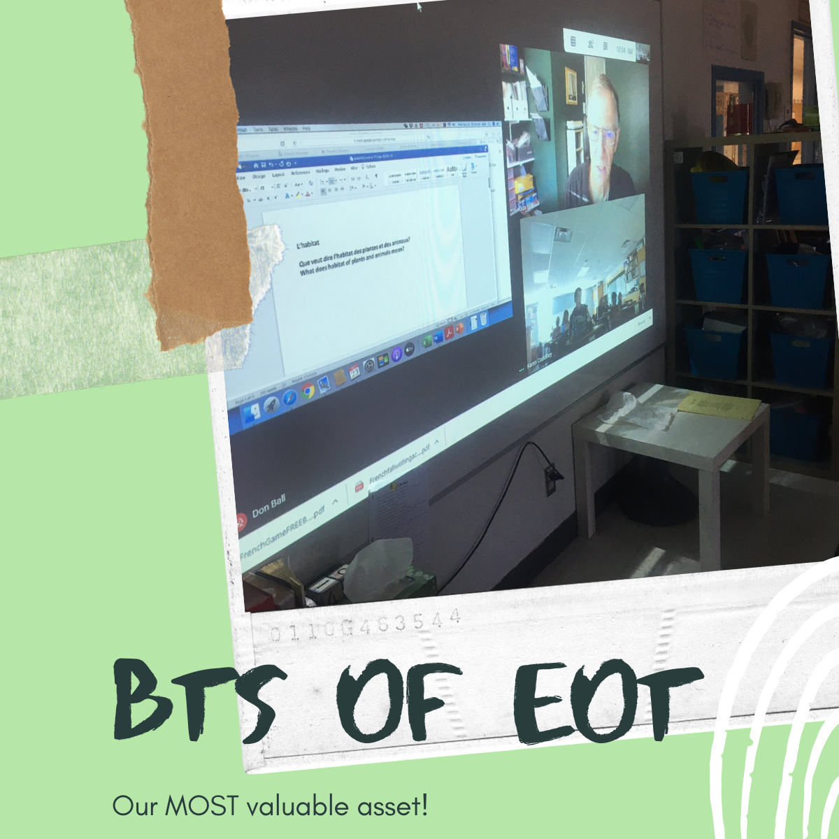 Behind the scenes of EoT!
