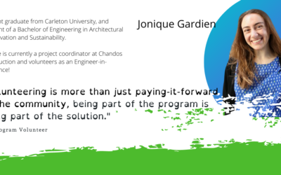 Volunteer Spotlight! Jonique Gardien